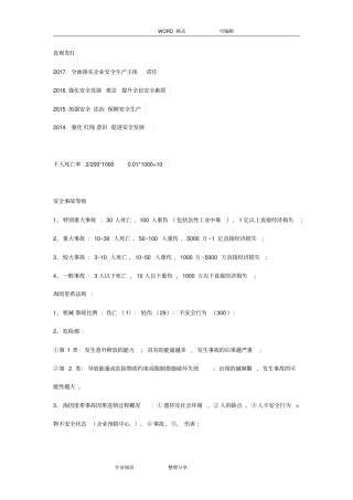 注册安全工程师_安全生产管理_总结必过