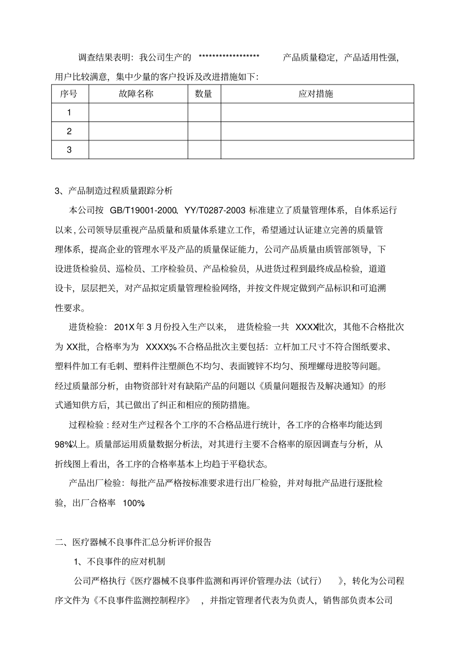 注册证有效期内产品分析报告20117汇总_第3页