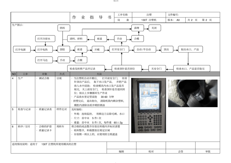 注塑机作业指导书_第2页