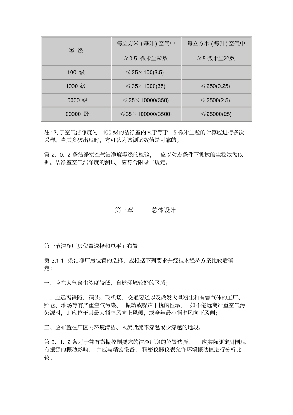 洁净厂房设计规范_第2页