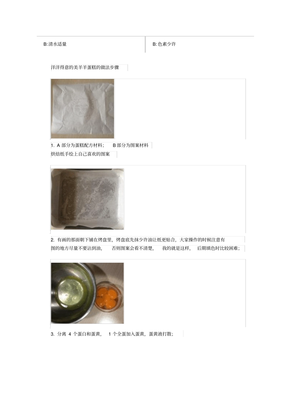 洋洋得意的美羊羊蛋糕_第2页