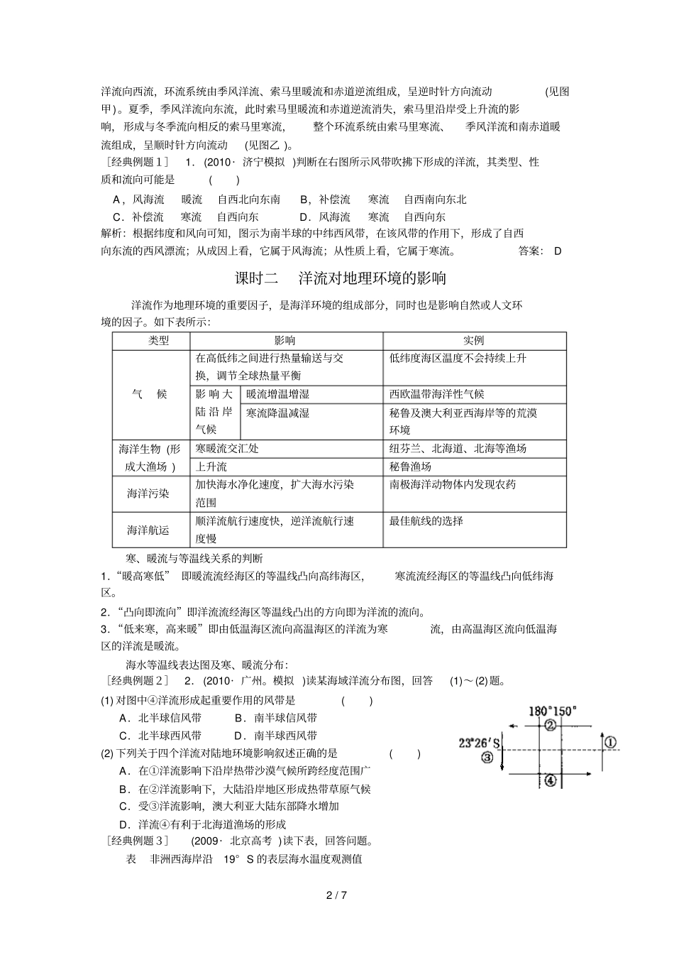 洋流及其地理意义_第2页