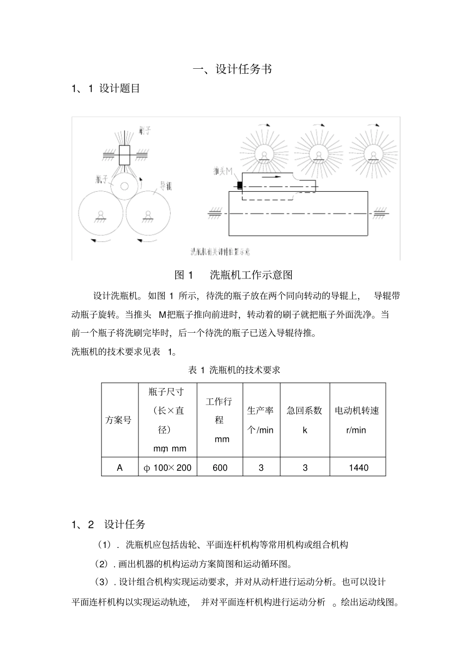 洗瓶机设计方案_第3页