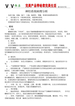 浅论神经系统病理分析