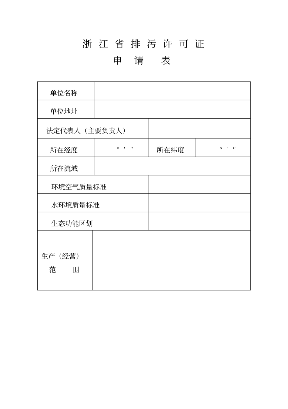 浙江排污许可证_第1页