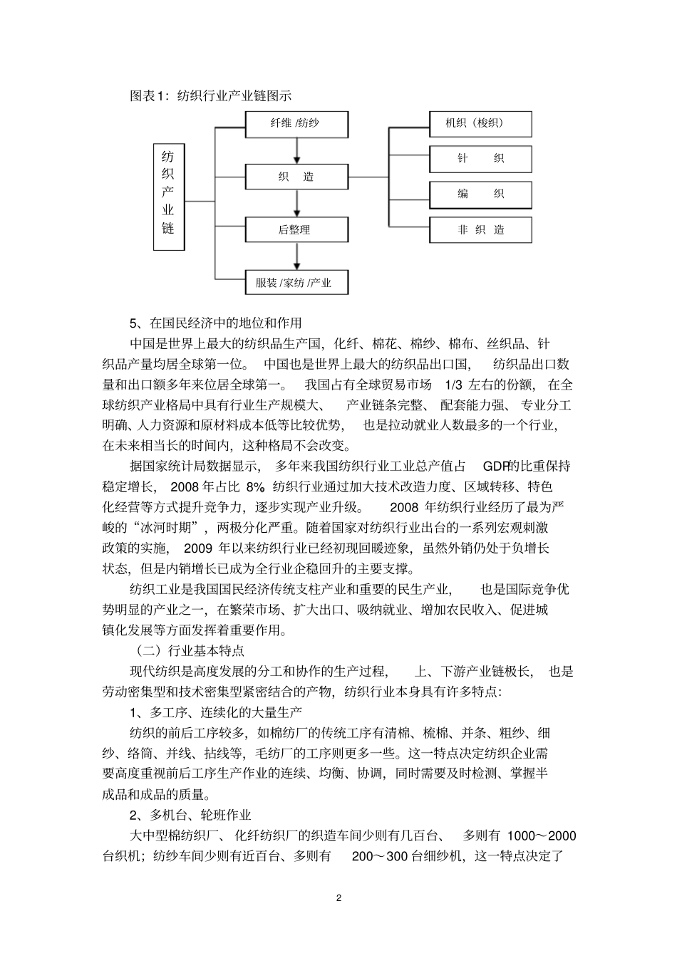 浙江纺织行业调研报告资料_第2页