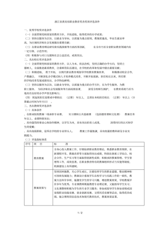 浙江黄炎培职业教育奖各奖项评选条件