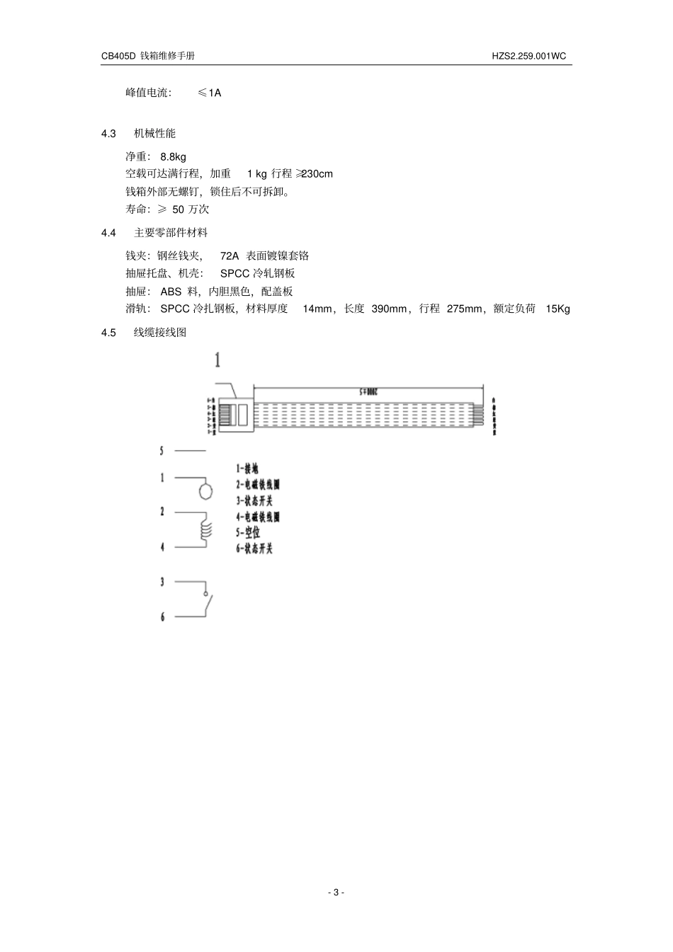 海信CB405D钱箱维修手册分析_第3页