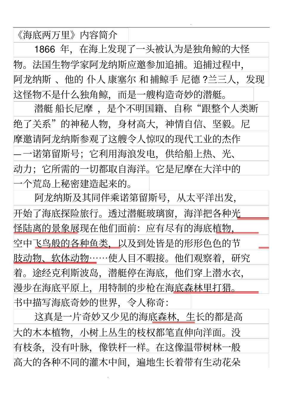 海底两万里内容简介_第1页