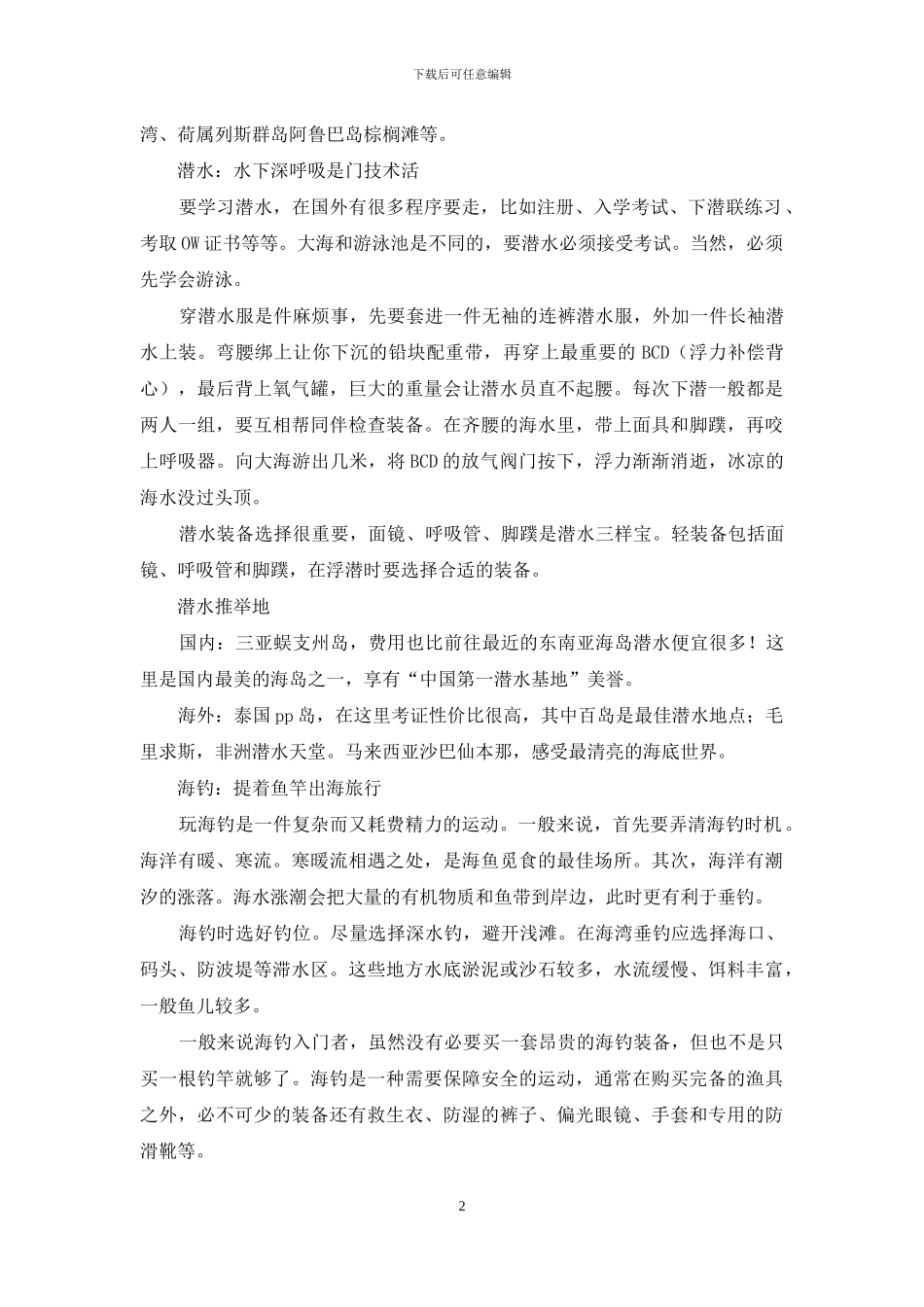 海岛玩法：夏日浪尖上的巅峰刺激_第2页