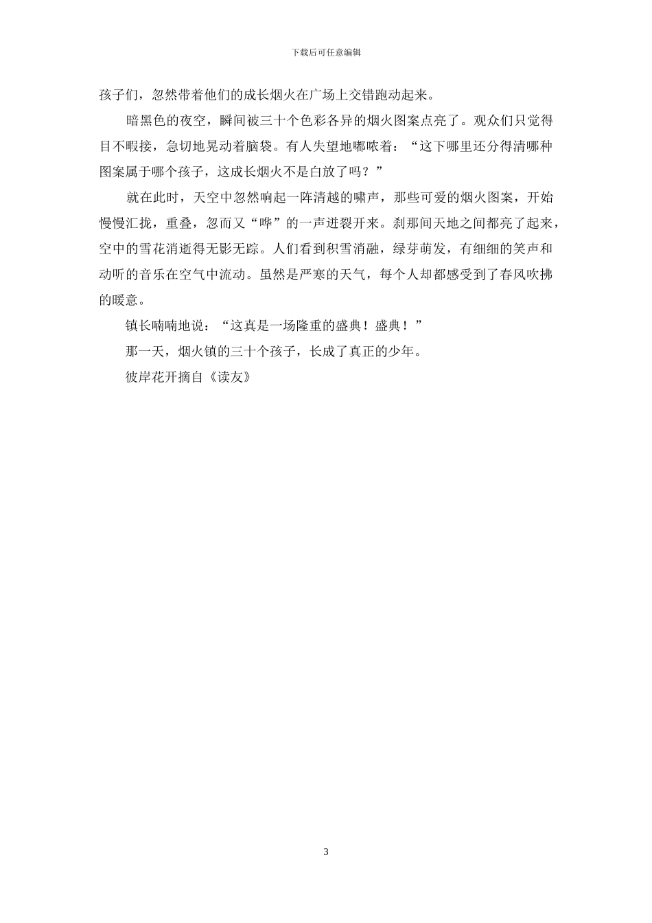 烟火镇的盛典_第3页