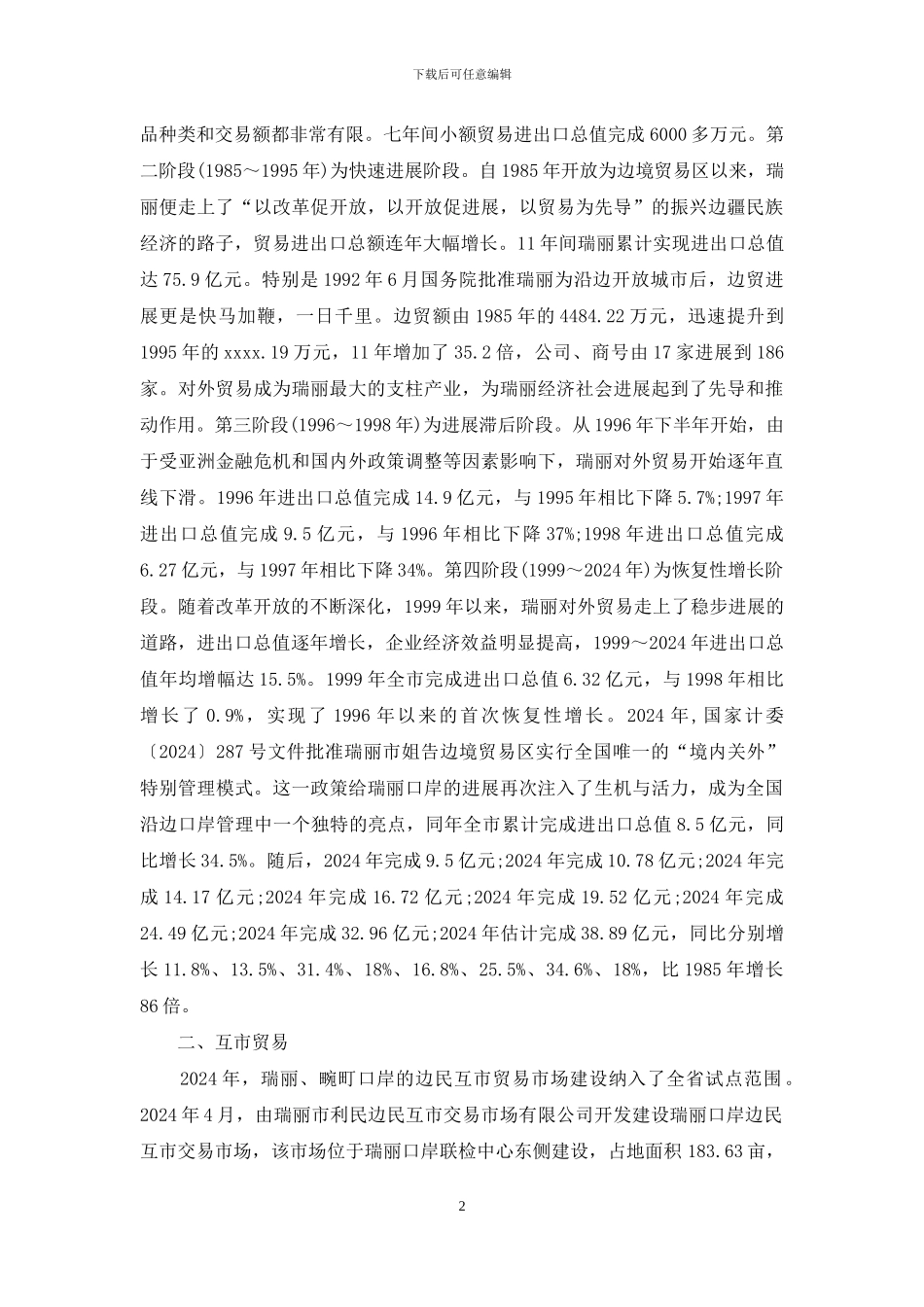 瑞丽市建设面向南亚东南亚辐射中心进程新闻素材_第2页