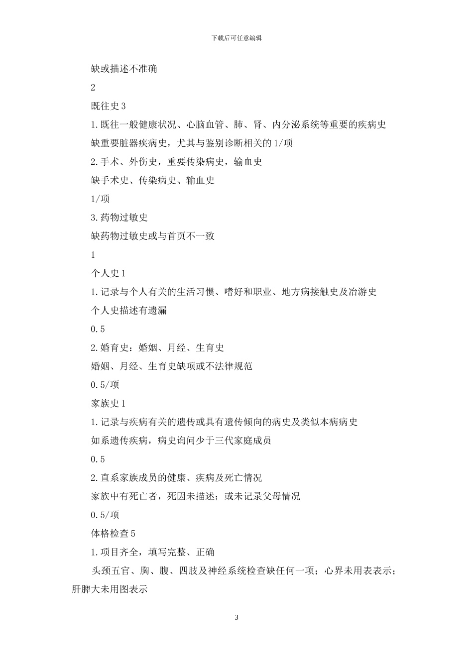 病历质控标准_第3页