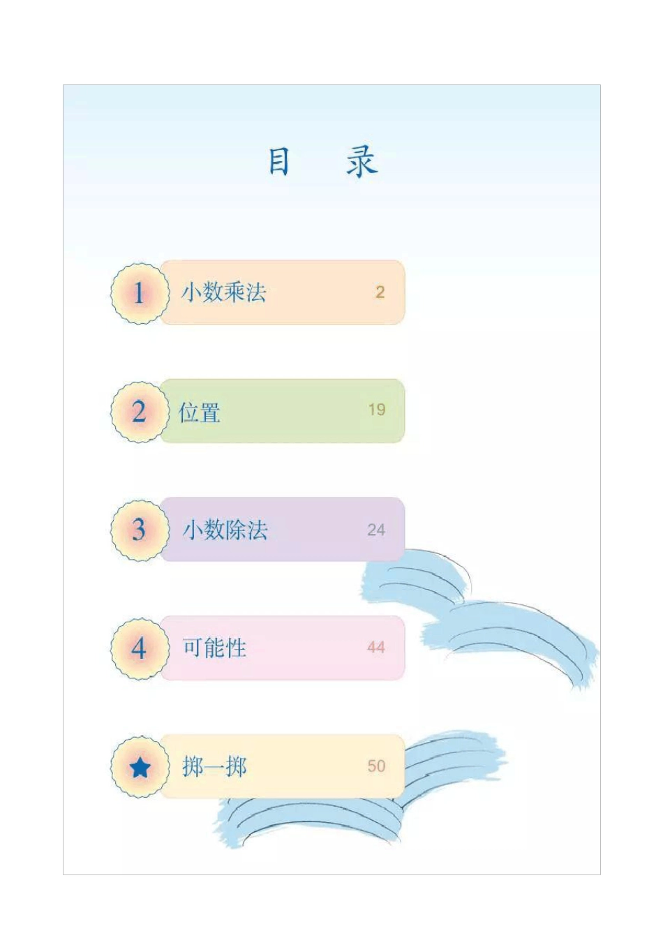 人教版五年级数学上册电子课本_第3页