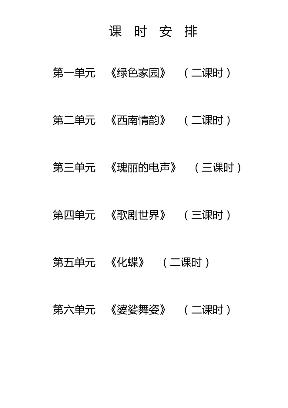 人教版八年级下册音乐教案_第1页
