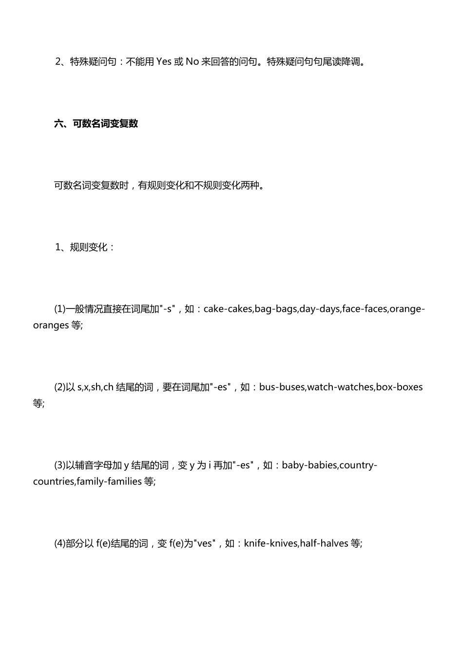 人教版初一英语知识点归纳总结_第3页