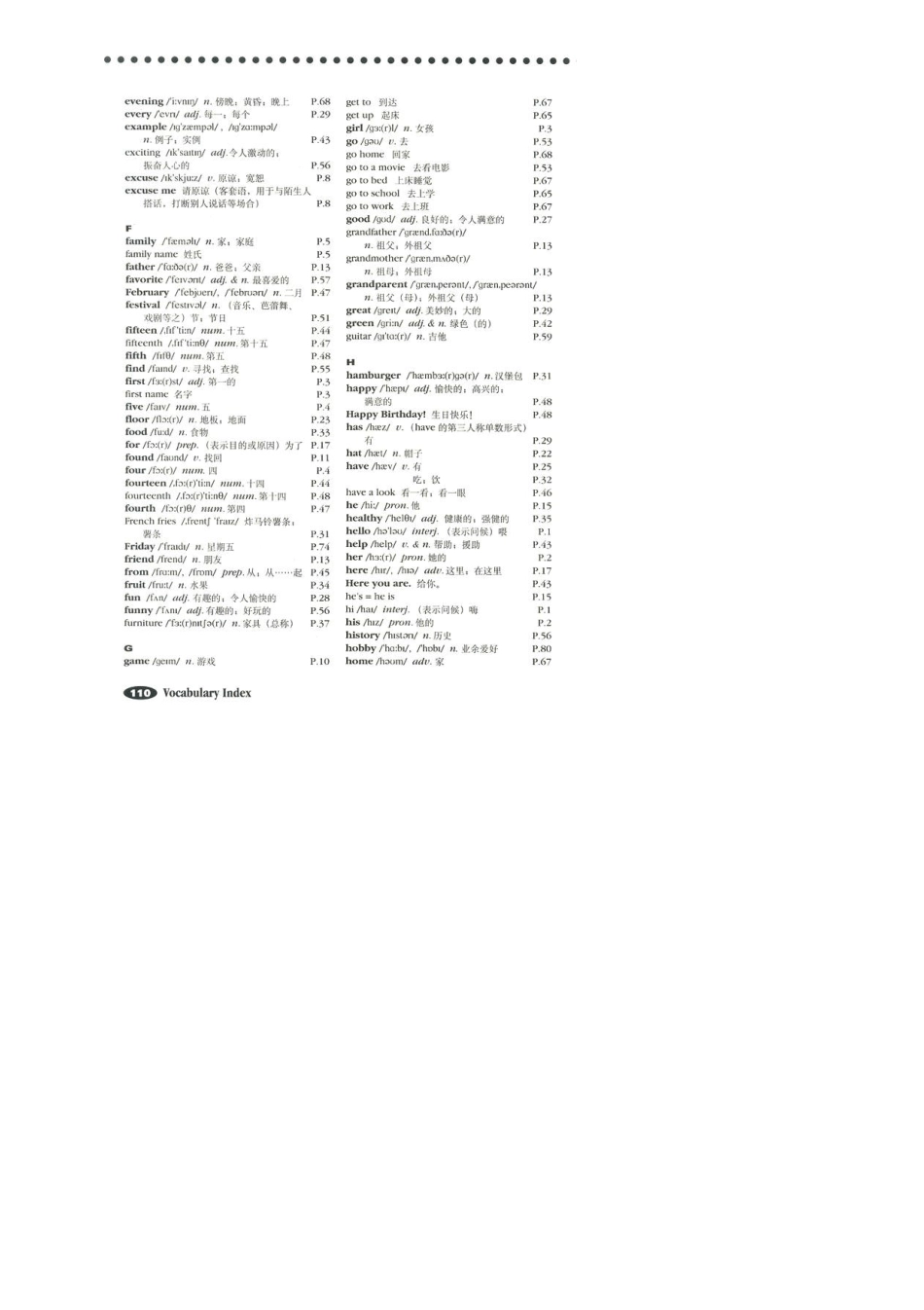 人教版初中英语单词表(按字母顺序)_第3页