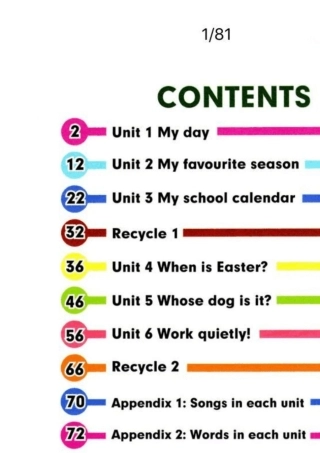 人教版小学五年级英语下册电子课本(高清)