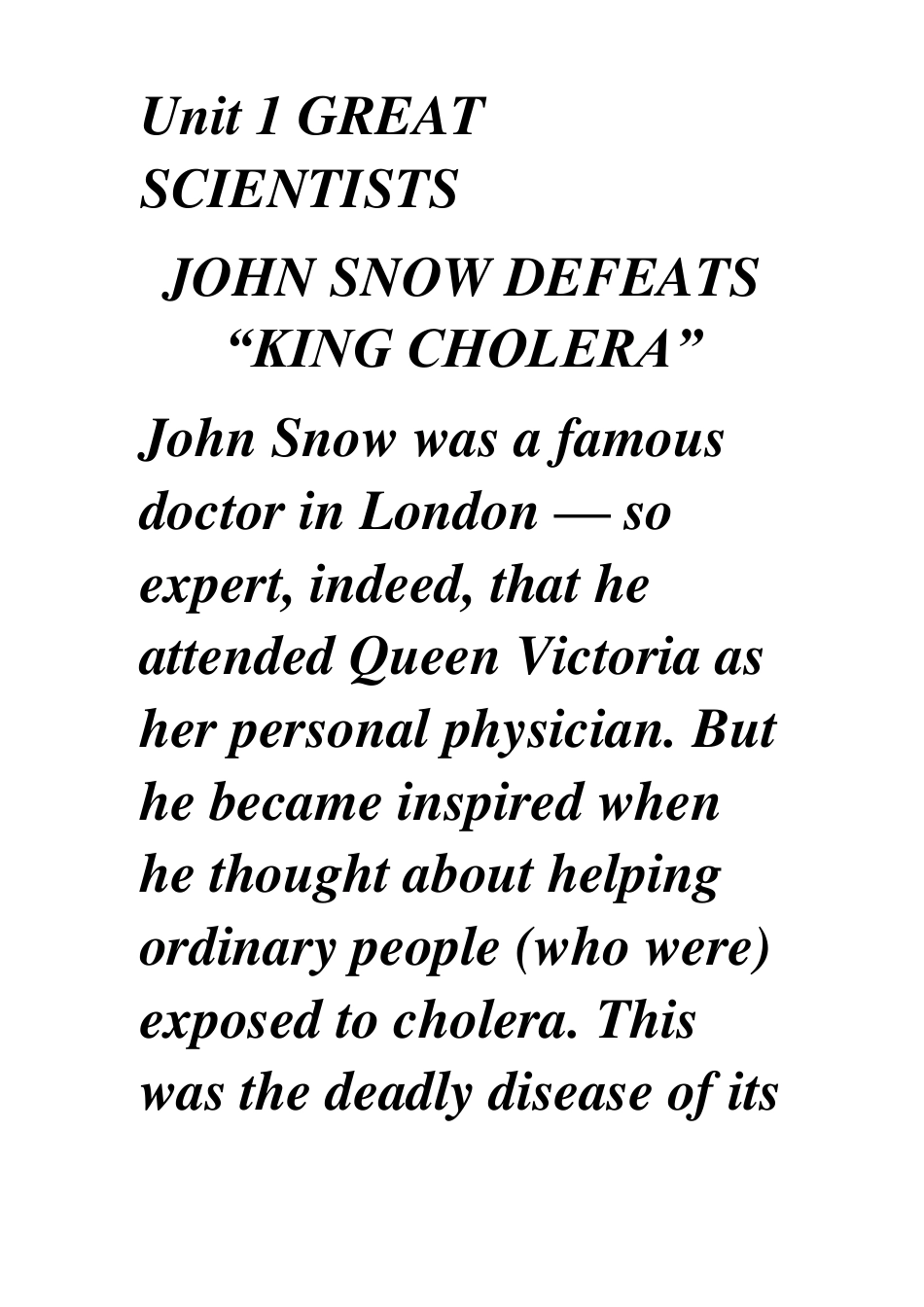 人教版高中英语必修五unit1课文重点练习详解_第1页