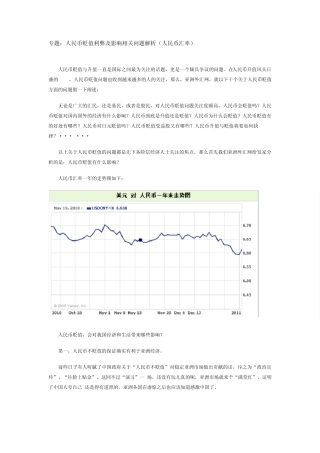 人民币贬值利弊及影响相关问题解析(人民币汇率)