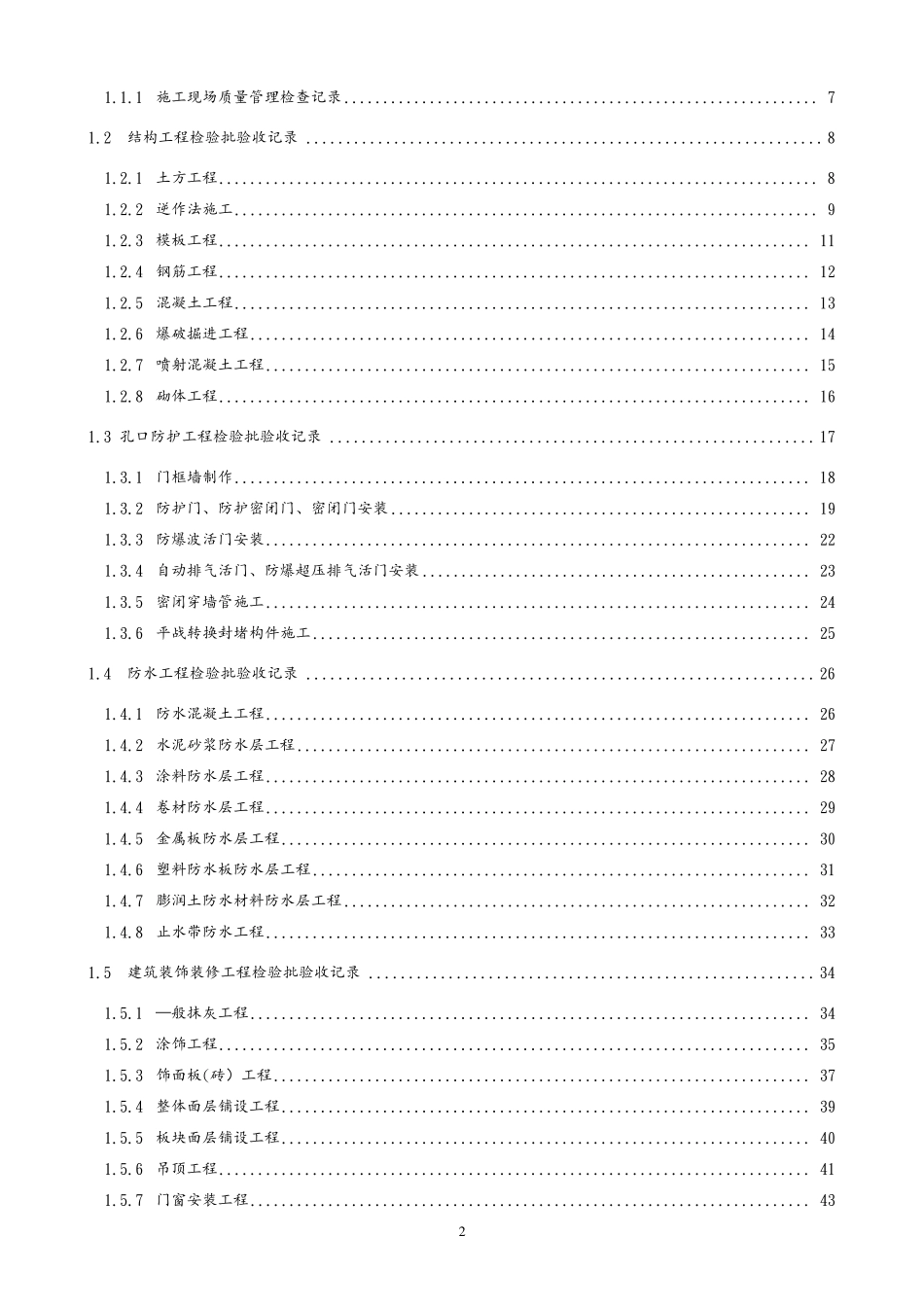 人民防空工程质量验收和评价标准RFJ01_2015年_第2页