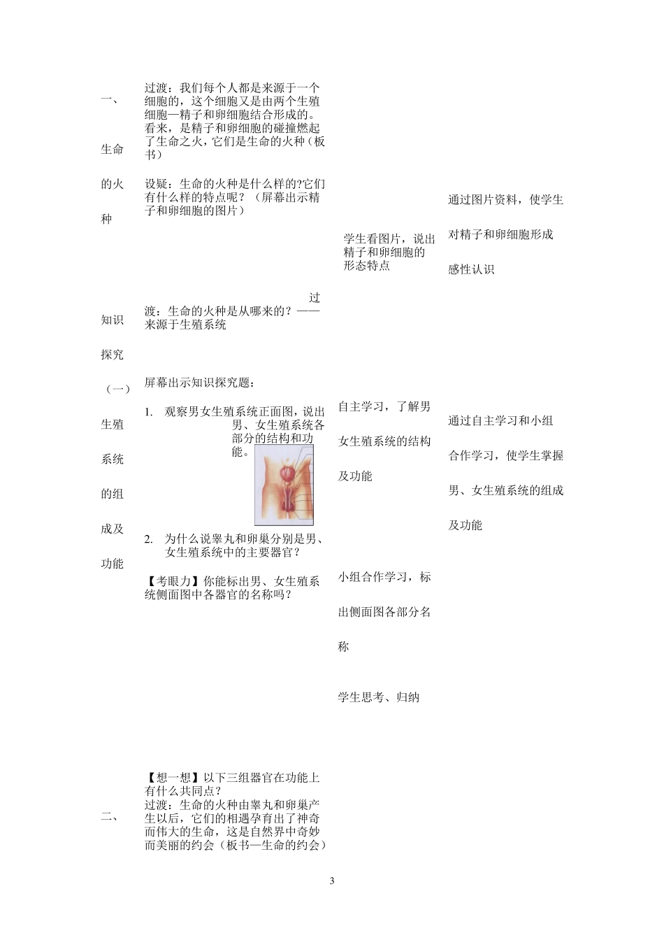 人的生殖教学设计_第3页