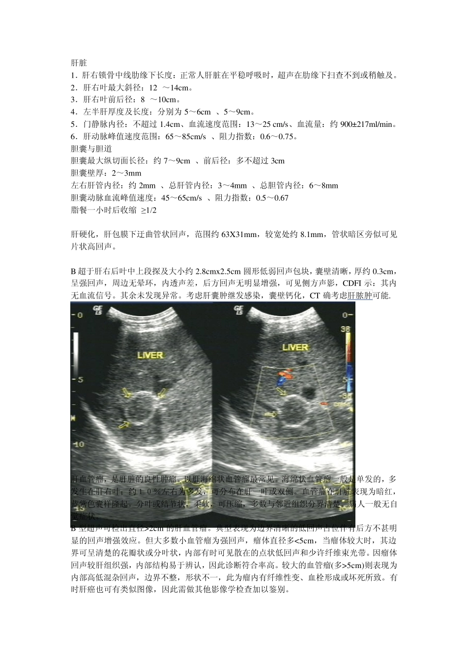 人的肝脏常见疾病超声检查_第1页