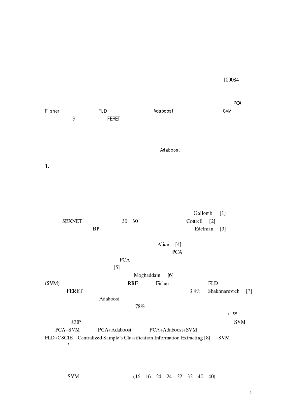 人脸的性别分类_第1页