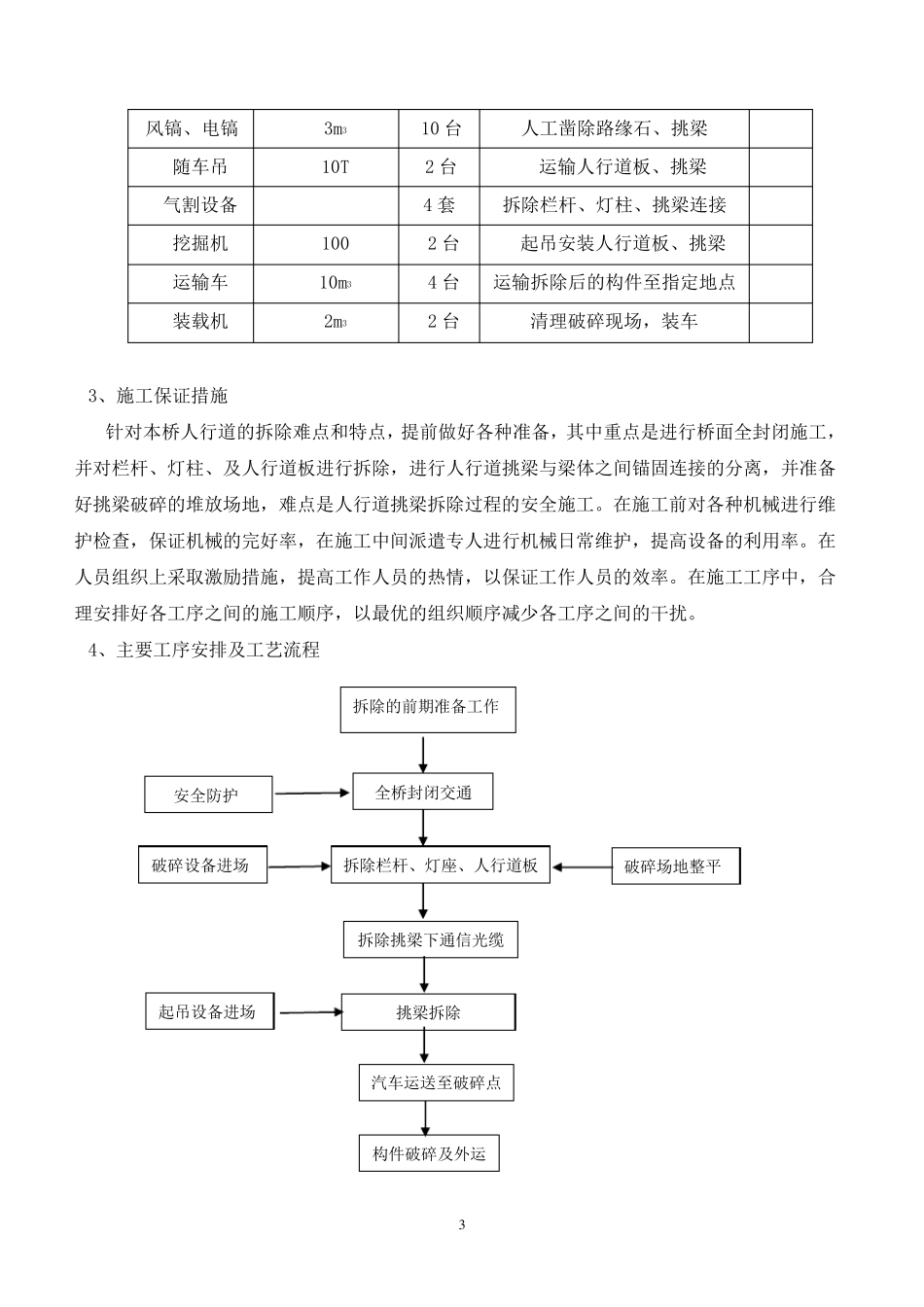 人行道拆除施工方案_第3页
