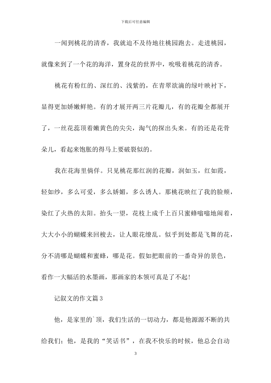 记叙文的作文7篇-1_第3页