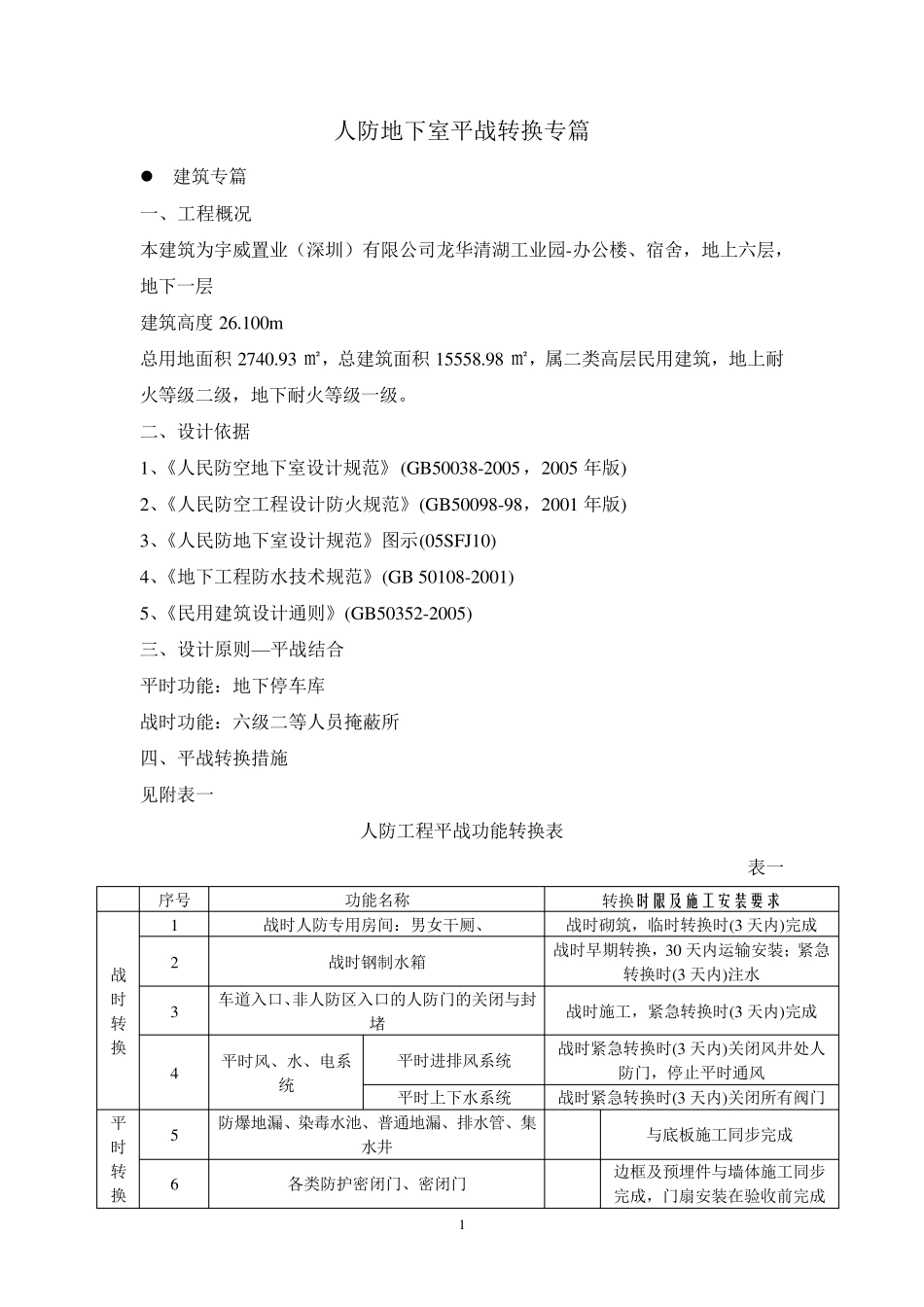 人防地下室平战转换_第1页