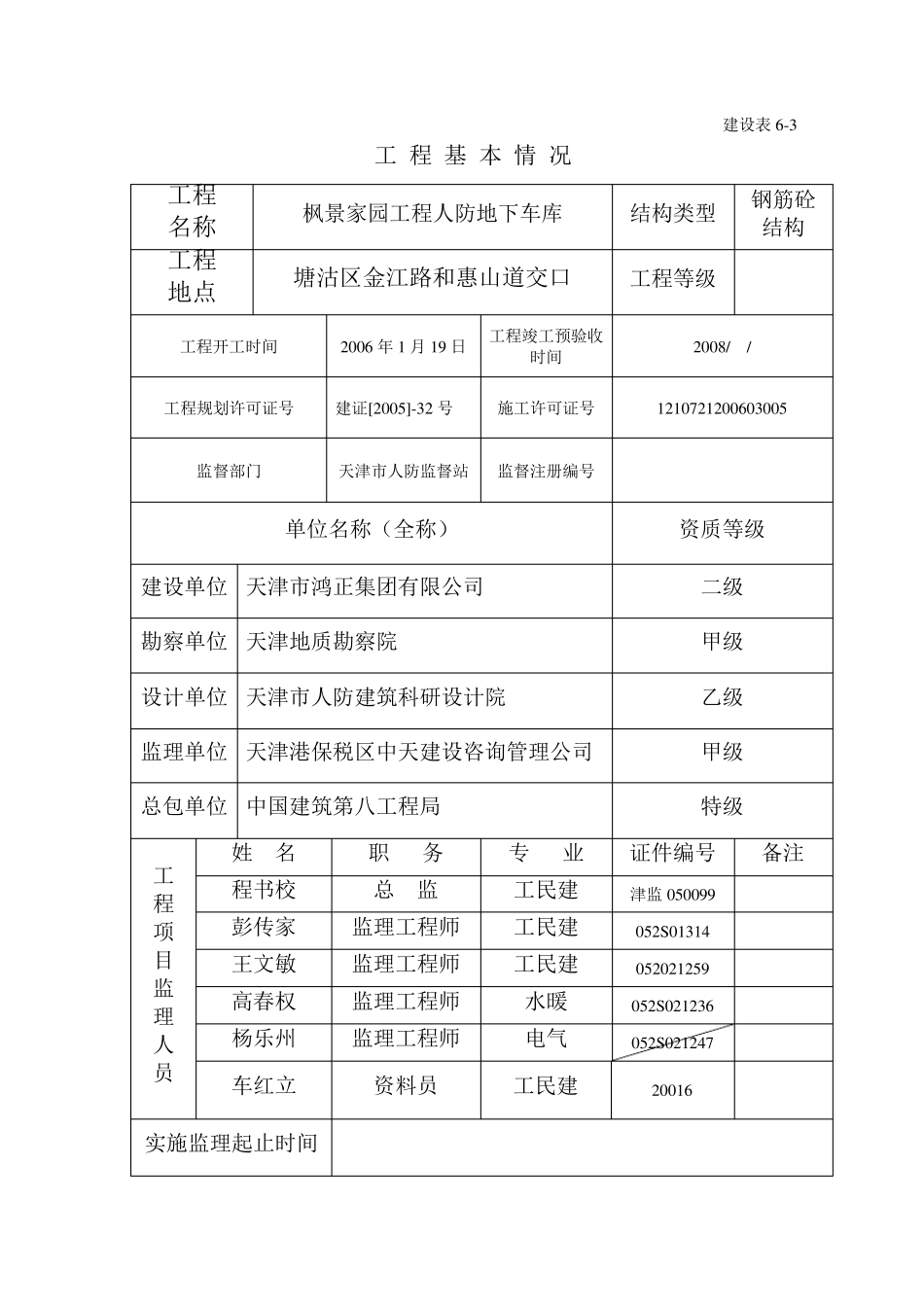 人防验收监理评估报告_第3页