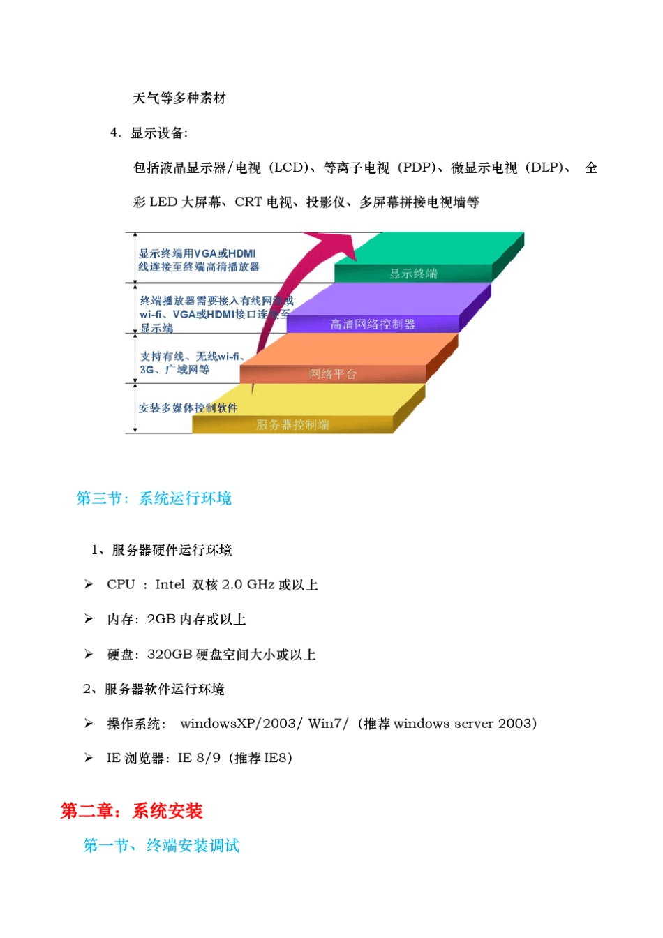 亿汇美多媒体信息发布系统操作说明书VS系列_第2页