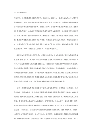 什么叫民事侵权行为