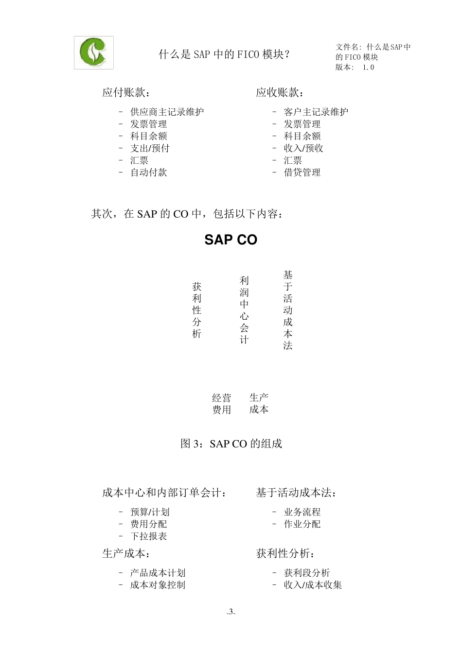 什么是SAP中的FICO模块_第3页