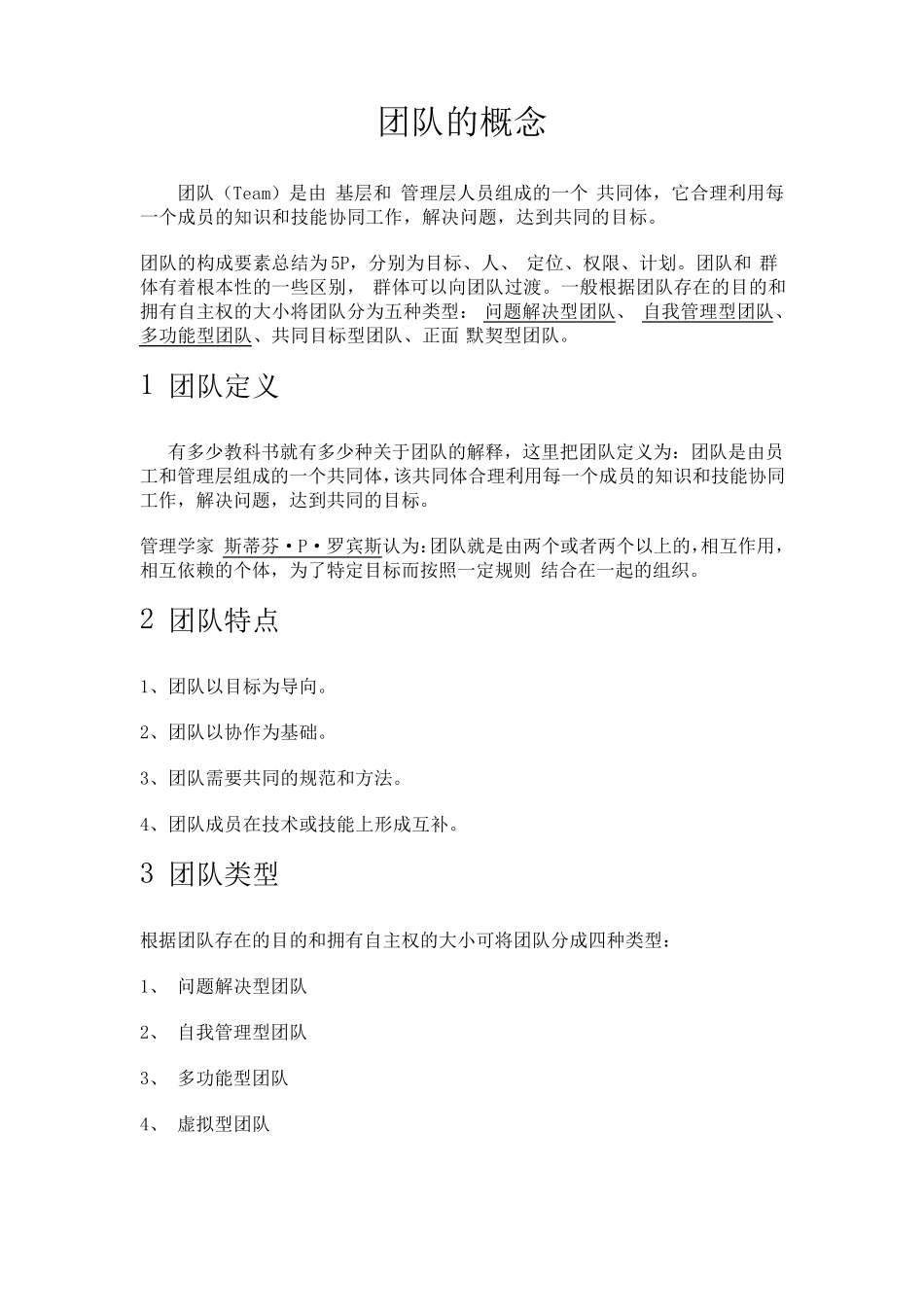 什么是团队,如何打造一支高效团队_第1页