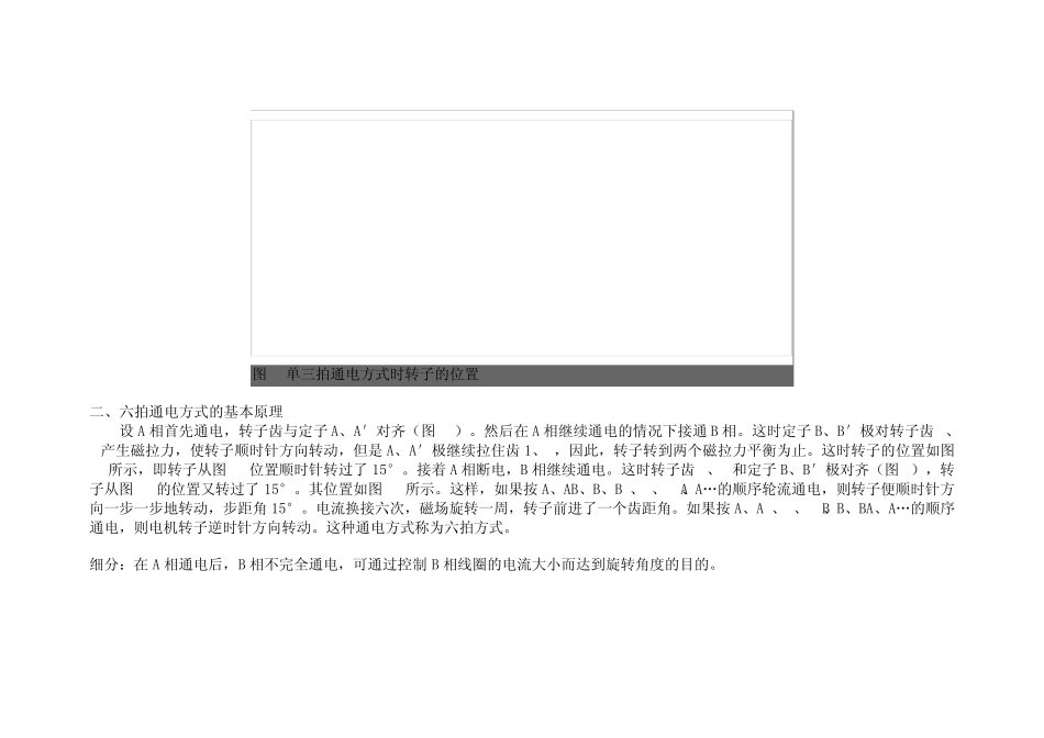 什么是步进电机步进电机原理步进电机细分(非常容易看懂,初学者必备,能快速掌握)_第3页