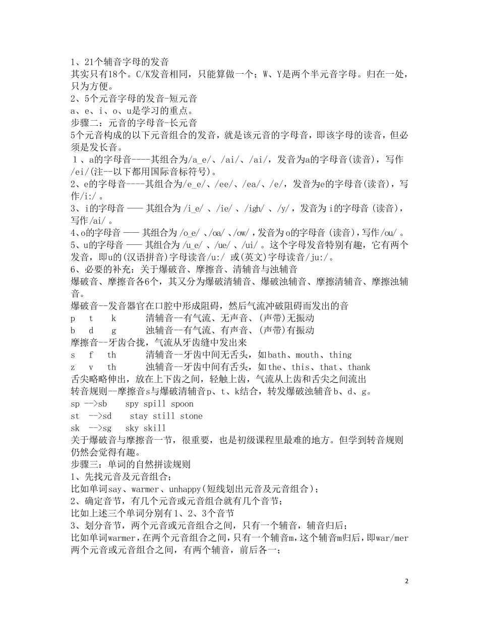 什么是英语自然拼读法_第2页