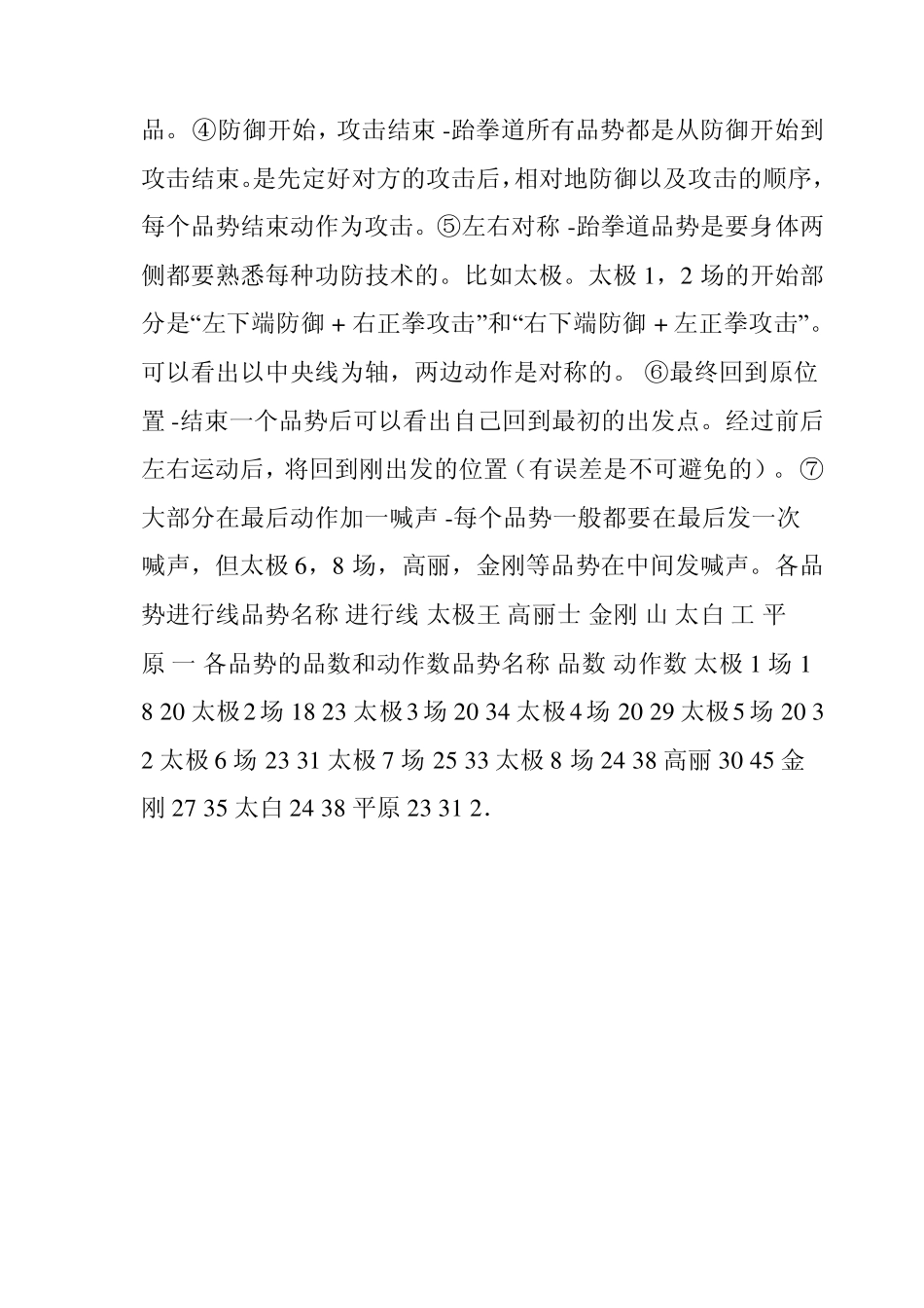 什么是跆拳道品势_第3页