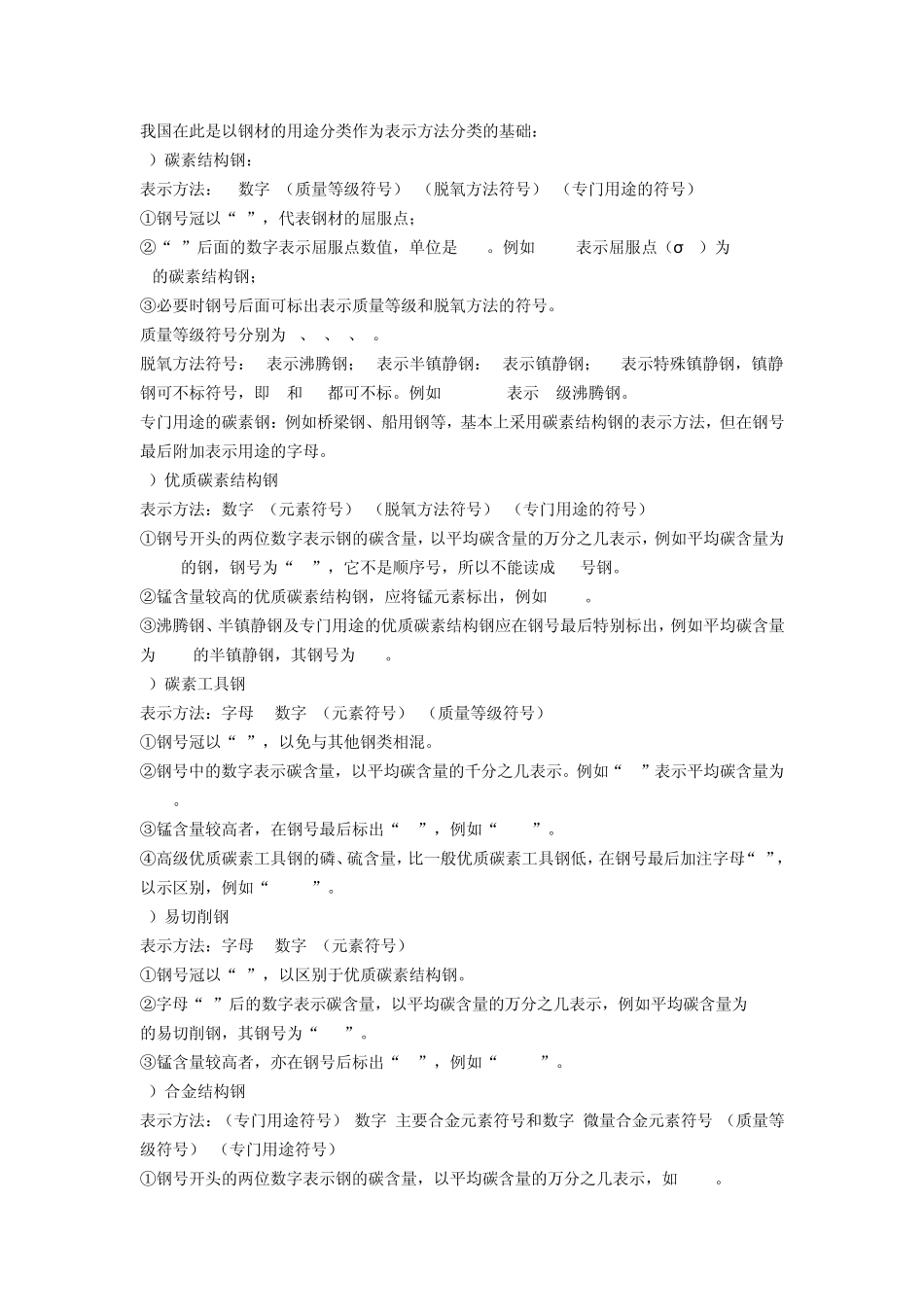 什么是钢材的牌号,牌号又是怎么分的？_第1页