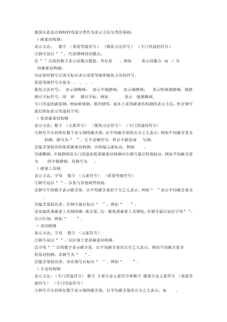 什么是钢材的牌号,牌号又是怎么分的？