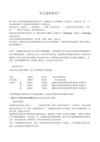 什么是高血压