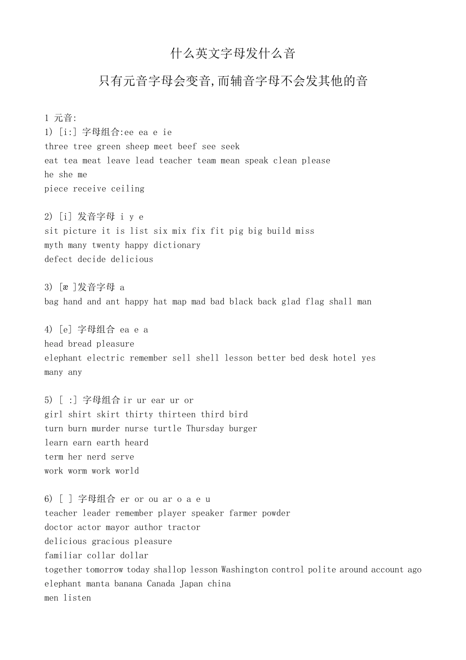 什么英文字母发什么音_第1页