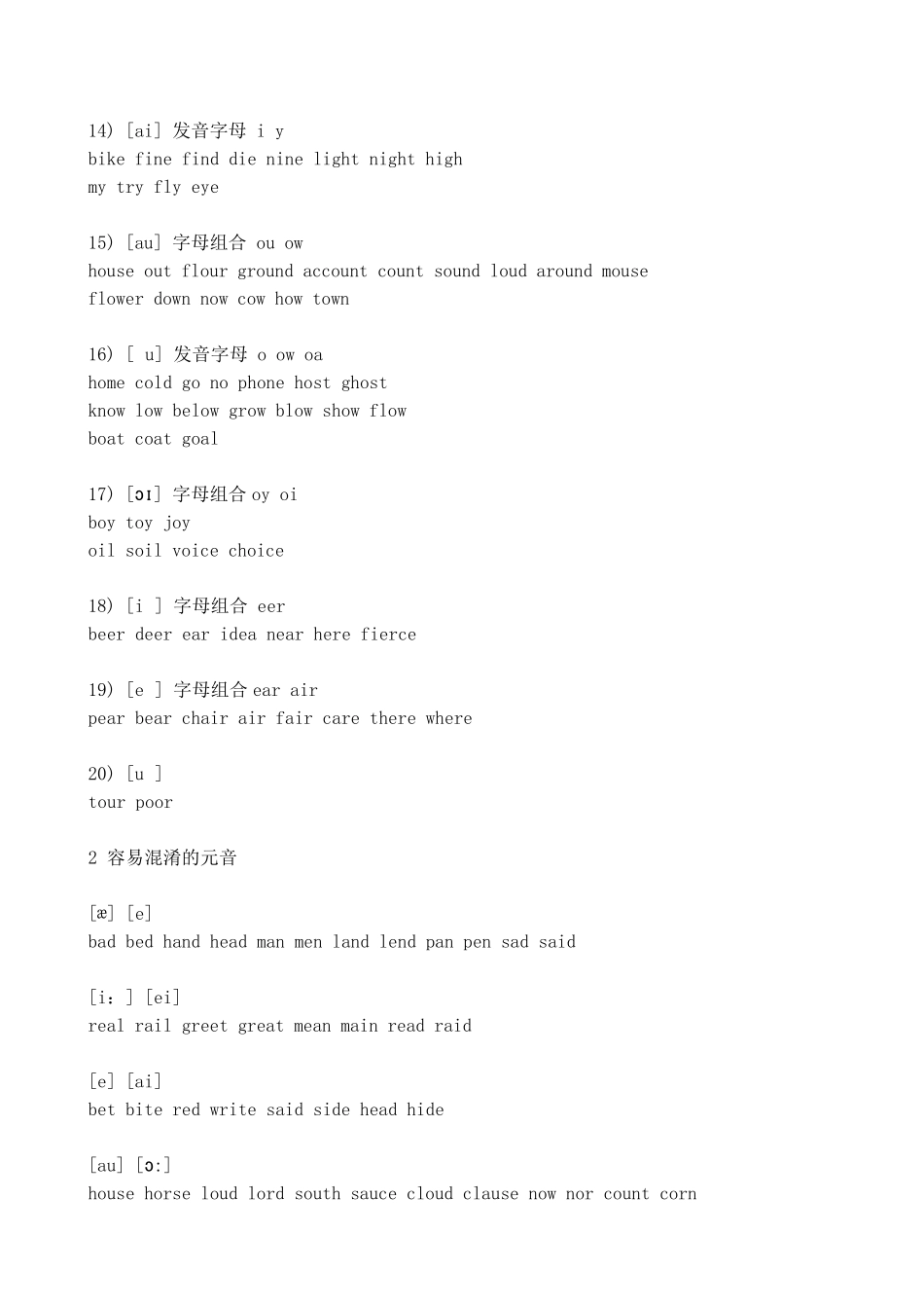 什么英文字母发什么音_第3页