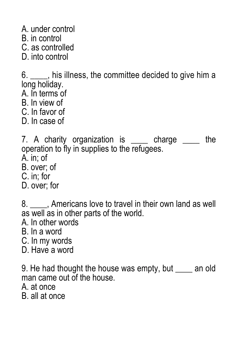 介词短语练习题_第2页