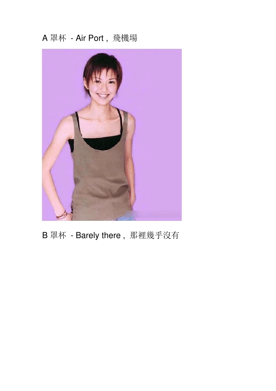 从A罩杯到N罩杯的标准_第1页