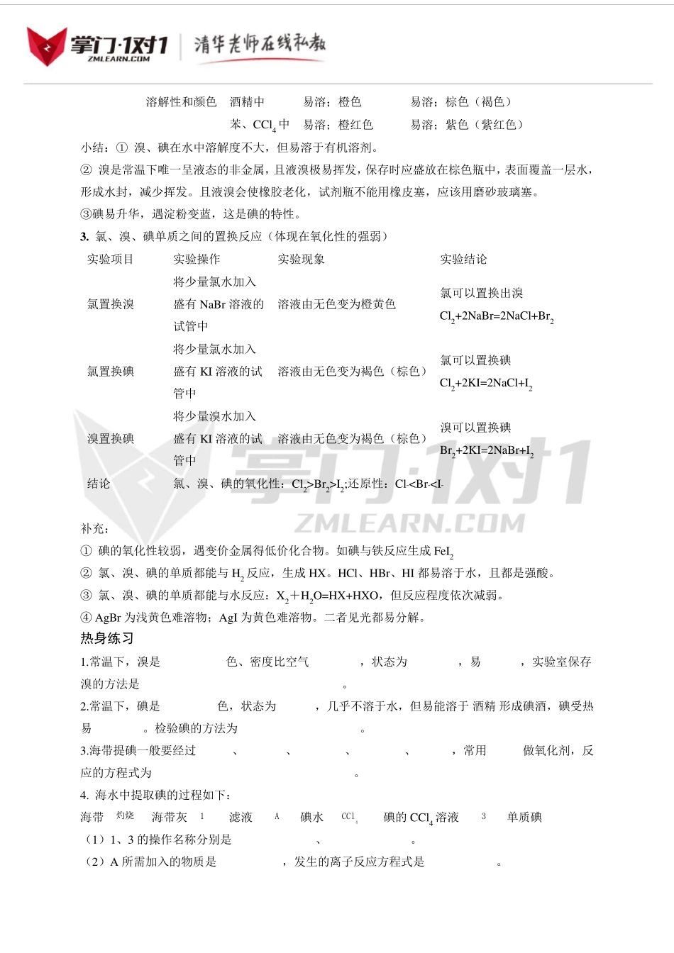 从海水中提取溴和碘_第2页