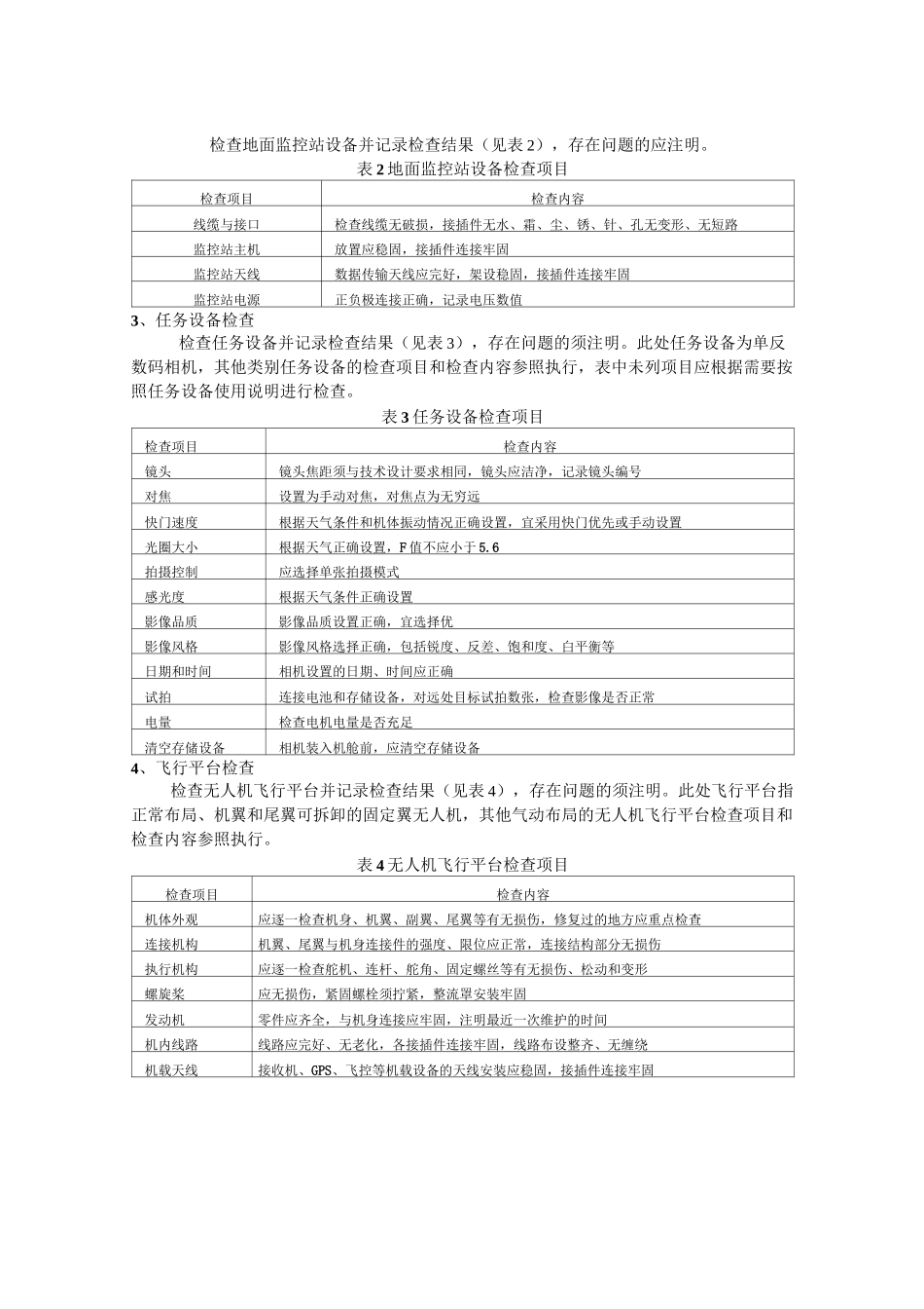 无人机航摄安全作业安全规程_第2页