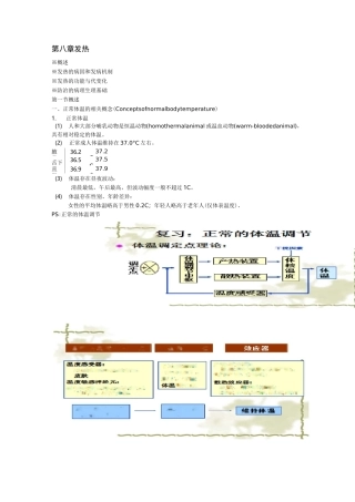 病理生理学——发热
