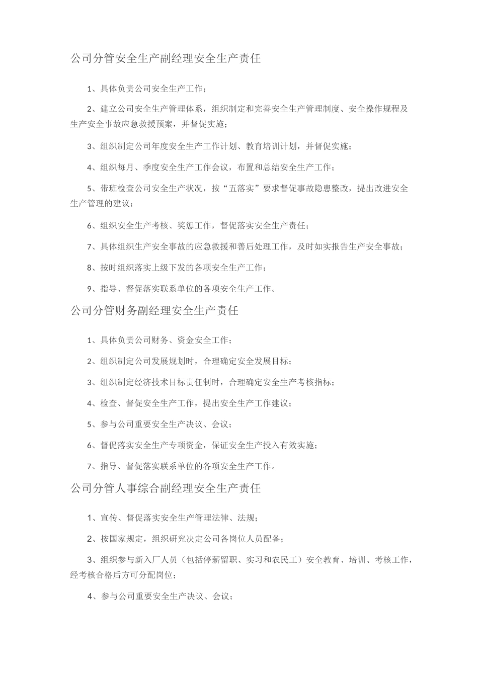 水电站安全责任清单_第2页